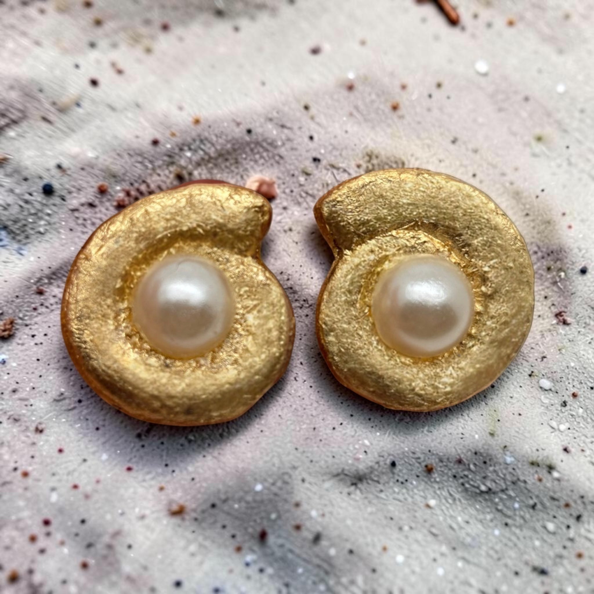 Caracola pan de oro perla