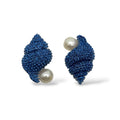 Caracola azul perla